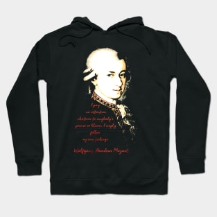 Wolfgang Amadeus Mozart Hoodie